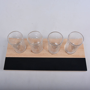 Excelente Juego de Degustación de Cervezas, Juego de Vasos de Cerveza Artesanal Pilsner de 4 oz con Paleta y Pizarra - Product Image 5