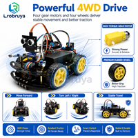 Kit de Coche Robótico Inteligente 4WD DIY, Kit Educativo STEM de Codificación y Programación para Niños, Estudiantes y Proyectos Maker LTARK-39