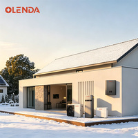 Solution de chauffage domestique R32 15,8 kW Pompe à chaleur air-eau à onduleur avec contrôle intelligent par application, réservoir extérieur métallique, unité de traitement de l'air (UTA) tout-en-un