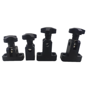 Soporte Ajustable para Riel Guía de Transportador |   Abrazadera Doble para Varilla Redonda de 12-14 mm |   Soporte Lateral Reforzado de Nailon para la Industria Alimentaria - Product Image 3
