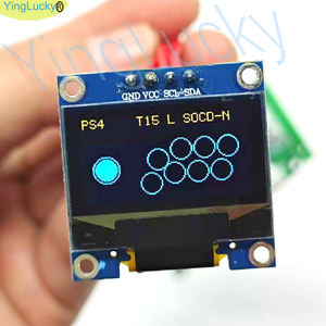 โมดูลสื่อสารจอ OLED ขนาดเล็ก0.96นิ้วโมดูลจอแสดงผล OLED 128X64 0led LED โมดูลแสดงผลเหมาะสำหรับการแสดงผลราสเบอร์รี่ <span class=keywords><strong>Pi</strong></span> - Product Image 2