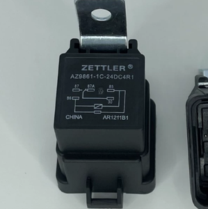 Relais automobile étanche Cummins 3658780 <span class=keywords><strong>Zettler</strong></span> AZ9861-1C-24DC4R1 24VDC 40A 5 broches SPDT pour excavatrice et camion - Product Image 5