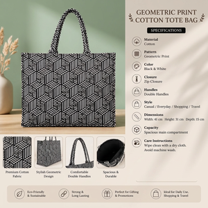 Export Quality Cotton Women <b>Hand</b> <b>Bag</b> Stylish Reusable Canvas Tote <b>Bag</b> for Shopping Office Beach and Everyday Carry For Sale - Product Image 5