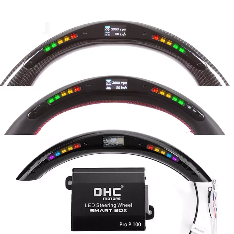 Led Smart Performance Steering Wheel Light Kit Module Universal Fit for All Car Models