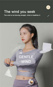 Ventilateur portable USB rechargeable pour l'extérieur, nouveau modèle 2026, vente en gros du fabricant, petit ventilateur silencieux à suspendre au cou - Product Image 6