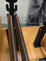Chaise Wunda MJD M401A en chêne - Équipement d'exercice Pilates et Yoga réglable, sûr, pour le renforcement musculaire et la flexibilité, garantie 5 ans