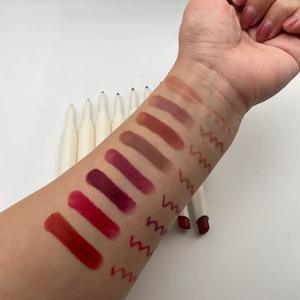 Lápiz labial hidratante pigmentado de larga duración, doble extremo, Vegano, mate, cremoso, 2 en 1, delineador de labios y lápiz labial, delineador de labios - Product Image 3