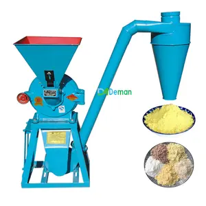 factory price corn maize flour grinder maize straw Peanut seedling crushing machine wood particle board saw dust grinding mill