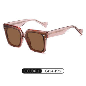 Alta calidad <span class=keywords><strong>BOOM</strong></span> BM9102 polarizado UV400 gafas de sol acetato piernas TR marco grande cuadrado <span class=keywords><strong>3D</strong></span> Metal Logo Unisex - Product Image 5