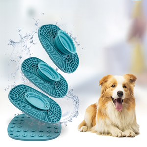 Tapis de nourriture <span class=keywords><strong>pour</strong></span> animaux de compagnie en silicone, bols et mangeoires <span class=keywords><strong>pour</strong></span> animaux de compagnie, <span class=keywords><strong>anti</strong></span>-<span class=keywords><strong>débordement</strong></span>, ventouse, bol de nourriture <span class=keywords><strong>pour</strong></span> animaux de compagnie, nettoyage facile - Product Image 1