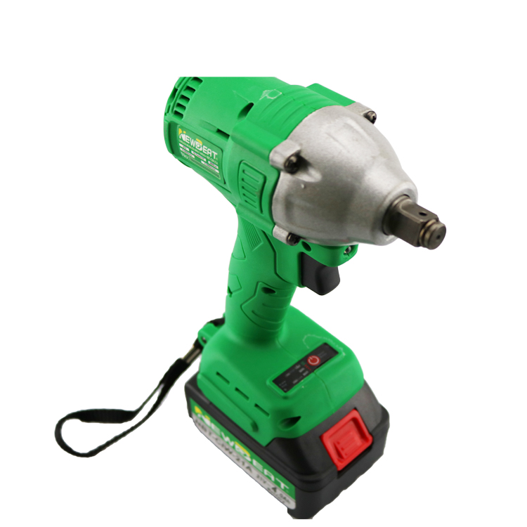 Беспроводной ударный гайковерт 21 в с 2 батареями, динамометрический ключ, Китай