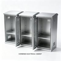 Armoire électrique extérieure sur pied, étanche et anti-poussière, en acier inoxydable et aluminium, pour projets industriels