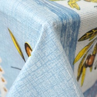 Pvc imprimé Fleur Fruits vinyle nappe couverture de table en Plastique nappe en pvc, toile cirée