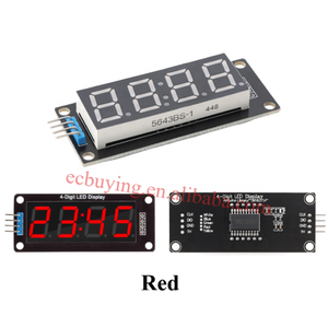 Module d'affichage numérique à tube LED <span class=keywords><strong>TM1637</strong></span> 0,56 pouce à 4 chiffres, rouge, bleu, vert, blanc, jaune - Product Image 2