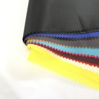 Tissu en taffetas de polyester 210T avec revêtement PU pour imperméable, vêtement WR WP 3000 mm