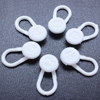 Rallonge de bouton en métal pour pantalons jeans Couture gratuite Col rétractable réglable Chemise élastique Alliage élastique Printemps Jeans