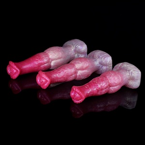 NNSX New Arrival Color Big Knot <b>Dildo</b> With Suction Cup Animal Horse Penis Anal Plug Sex Toys for Woman Adult Shop - Product Image 5