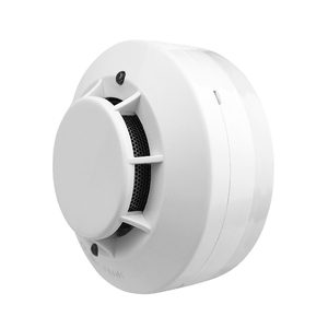 Détecteur de fumée photoélectrique filaire 12V en plastique ABS, fourni par l'usine, 85 dB, système d'<span class=keywords><strong>alarme</strong></span> incendie de style conventionnel, portée 100-200m, automatique - Product Image 3