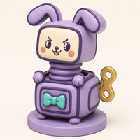 Figurine en PVC souple personnalisée, boîte mystère, figurine de dessin animé mignonne, objet de collection pour la décoration de bureau
