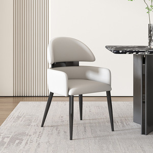 <span class=keywords><strong>Sillas</strong></span> de Comedor de Estilo Italiano Premium - Estructura de Acero Resistente con Soporte Lumbar para Decoración de Comedor en Hoteles y Hogares - Product Image 4