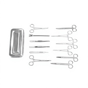 Kit chirurgical orthopédique en acier inoxydable, ensemble de pansements, instruments manuels de suture pour soins des plaies, CE Classe II ISO13485 - Product Image 1