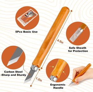 Outils de <span class=keywords><strong>sculpture</strong></span> sur <span class=keywords><strong>bois</strong></span> en hêtre, kit de 7 couteaux, ciseaux en acier au carbone, outils pour le travail du <span class=keywords><strong>bois</strong></span>, <span class=keywords><strong>sculpture</strong></span> de citrouilles et de savons, bricolage Shanxi (5 - Product Image 3