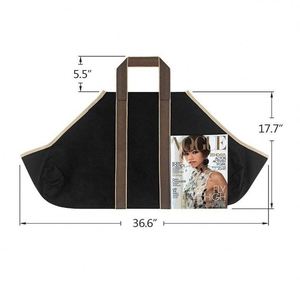 Muestra gratuita de bolsa de lona grande de alta calidad para transportar troncos, al por mayor - Product Image 2