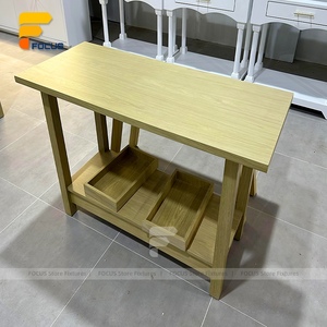 Cửa hàng bán lẻ hiện đại hiển thị lịch thi đấu trắng Gỗ hiển thị đứng hai lớp cửa hàng hiển thị đồ nội thất - Product Image 5