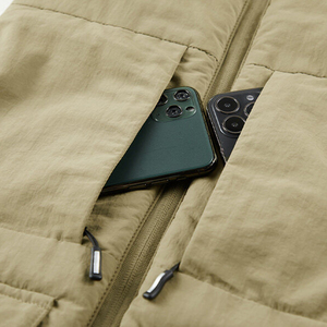 Gilet décontracté pour homme, coupe ample, doublé polaire, épais, pour l'automne et l'hiver, vêtements de travail d'extérieur, chaud, multi-poches - Product Image 6