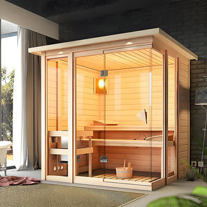 Kit Sauna all'aperto 2 persone lontano infrarosso cedro vapore Sauna e doccia completa sala interna ed esterna con uso domestico - Product Image 2