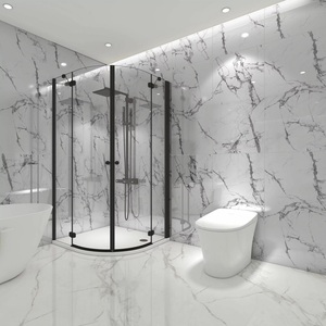 Tấm ốp tường PVC giả đá nhẹ, tấm ốp tường phòng tắm, tấm ốp tường giả đá UV, dễ lắp đặt - Product Image 6