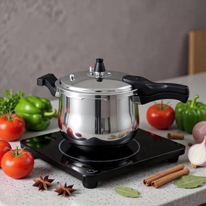 <span class=keywords><strong>Olla</strong></span> a Presión de Acero Inoxidable Pulido de 5L y 22cm, Utensilio de Cocina Multifuncional y Seguro para el Hogar, Gran Venta - Product Image 5