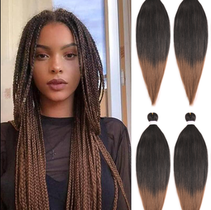 Venta al por Mayor de Cabello Trenzado Yaki Preestirado de 38 Pulgadas y 180g, Cabello para Trenzas Expression EZ para Mujeres Negras - Product Image 5