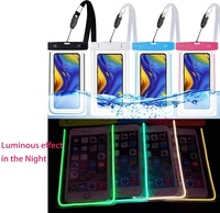 Sac étanche pour téléphone portable en PVC/TPU transparent, idéal pour le sport, la randonnée et les voyages en extérieur (vente en gros)