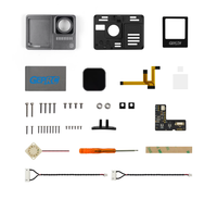 Yeni GEPRC Dayanıklı Metal FPV Çıplak Kamera GP9/GP10/GP11/GP12 Go Pro Kılıfı BEC Kiti ile