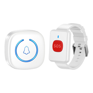 2024 mới gọi khẩn cấp nút xem phong cách người già Máy nhắn tin không dây dây đeo cổ tay SOS nút hoảng loạn - Product Image 6