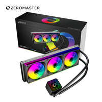Refroidisseur de processeur liquide AIO ARGB ZeroMaster 360 mm en gros en stock, radiateur de refroidissement par eau pour Intel LGA 1700 1200 115X AMD AM5 AM4