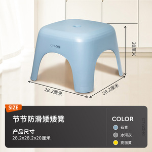 เก้าอี้พลาสติกทรงสี่เหลี่ยมซ้อนได้สำหรับเด็ก ยี่ห้อซิตี้ลอง เหมาะสำหรับห้องนอนและห้องนั่งเล่น - Product Image 5