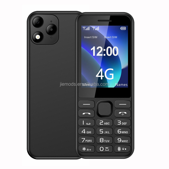 High Quality 2.8" 4G Keypad Senior Bar Feature Phone Big Buttons Dual SIM Unlocked 1800mAh Battery TFT Display Multi-language