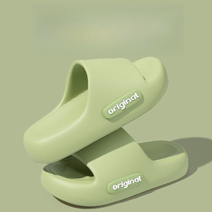 New Design Women's Summer Beach Sandals Thick-Soled EVA Non-Slip Height Increasing Hot Sell Fashionable Full Toe Slippers - Product Image 1