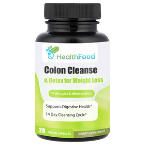 High Grade Herbal Colon Cleanse Capsules Effective Detox Vegan Capsules Promote Digestion Slim Fast Pills with Senna Leaf - Product Image 1