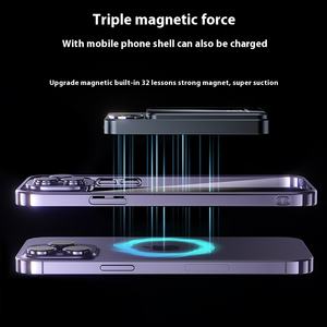 เครื่องชาร์จไร้สายระบบแม่เหล็ก<span class=keywords><strong>5000</strong></span> mA แบบบางเฉียบสำหรับแบตเตอรี่สำรอง22.5W เร็วพิเศษสำหรับกลุ่มอุปกรณ์จ่ายไฟ10000mAh สำหรับโทรศัพท์<span class=keywords><strong>ม</strong></span>ือถือ - Product Image 3