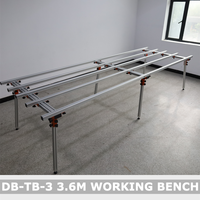 Johtools DB-TB-3 Table de coupe grand Format 3.6M banc de travail pour plaques outils et équipement de carrelage outil de construction
