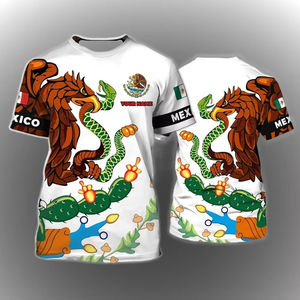 Мужская Футболка с принтом национального флага - Product Image 5