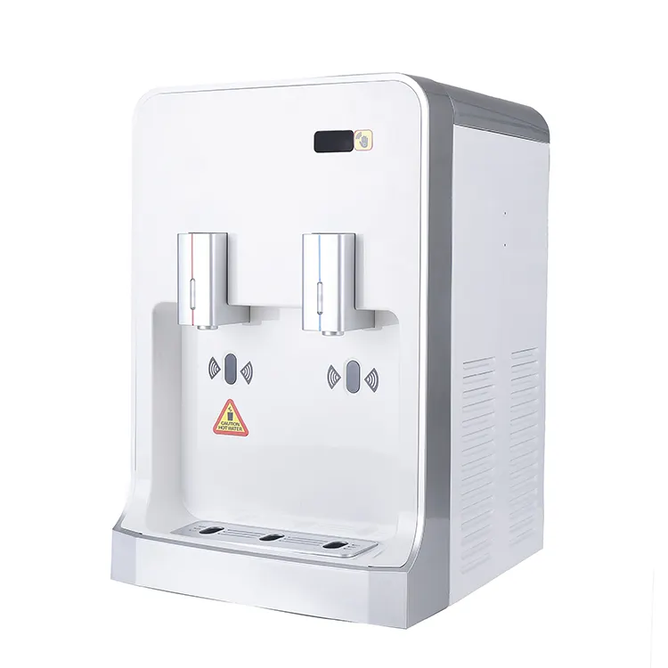 Loại Mới Nhựa Làm Mát Nóng Và Lạnh Countertop Nước Di Động Dispenser Với Ice Maker