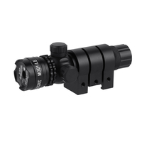 Lunette de visée multifonction FOCUHUNTER 3-en-1 avec optique combinée 3-9x32EG, double illumination rouge et verte, 4 réticules et viseur laser rouge