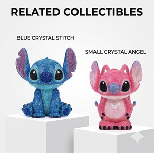 Hucha de Stitch Ángel Rosa con Diamantes de Imitación BSA, Figura de <span class=keywords><strong>Lilo</strong></span> & Stitch DIY con Diamantes Completos, Decoración para el Hogar, Estatua de Personaje de Dibujos Animados, Regalo - Product Image 4