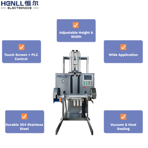 מכונת איטום ואקום חיצונית לשקיות גדולות, אנכית, לאיטום שקיות עד 1000 ק\"ג - Product Image 6
