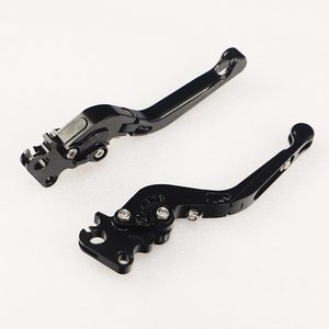 Leva freno pieghevole per moto leve freno regolabili nere per <span class=keywords><strong>accessori</strong></span> modificati per scooter <span class=keywords><strong>vespa</strong></span> - Product Image 2