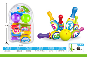 Jouets amusants pour bébés, ensemble <span class=keywords><strong>de</strong></span> boules <span class=keywords><strong>de</strong></span> <span class=keywords><strong>bowling</strong></span> colorées, jouets d'extérieur pour enfants - Product Image 2
